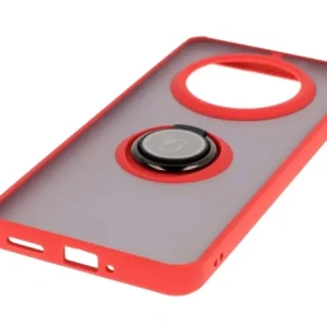 Hurtownia GSM - Bizon Case Hybrid Gyűrű Realme 14 Pro 5G füstös piros kerettel - BIZ9305 - {ean13} - Hurt