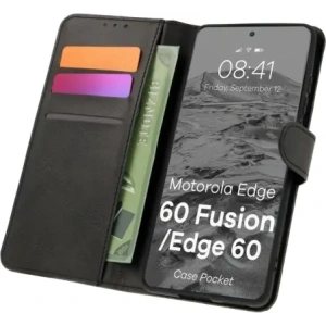 Hurtownia GSM - Bizon Case Tasche Motorola Edge 60 / 60 Fusion schwarz - BIZ9306 - {ean13} - Hurt