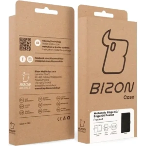Hurtownia GSM - Bizon Case Tasche Motorola Edge 60 / 60 Fusion schwarz - BIZ9306 - {ean13} - Hurt