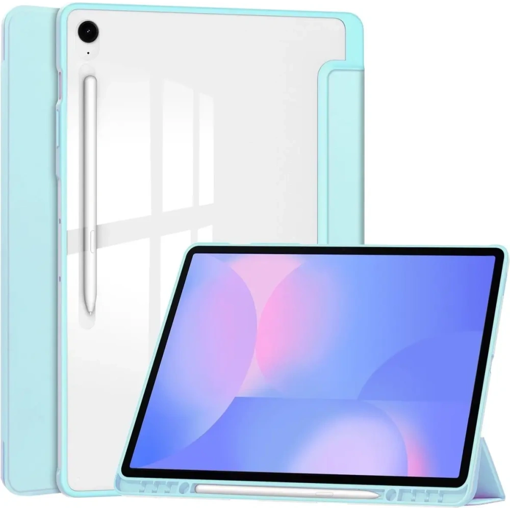 Wholesale Bizon Case Tab Clear Matt Samsung Galaxy Tab S10 FE+ Plus blue - BIZ9307 - {ean13} - Hurt
