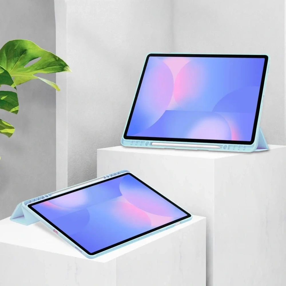 Wholesale Bizon Case Tab Clear Matt Samsung Galaxy Tab S10 FE+ Plus blue - BIZ9307 - {ean13} - Hurt