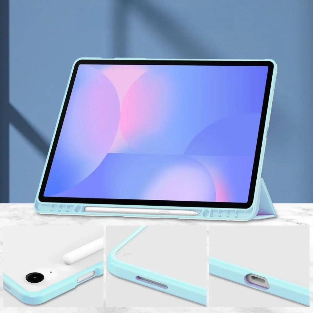 Wholesale Bizon Case Tab Clear Matt Samsung Galaxy Tab S10 FE+ Plus blue - BIZ9307 - {ean13} - Hurt
