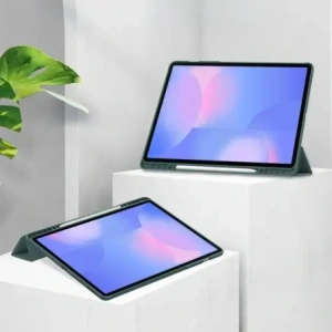Hurtownia GSM - Bizon Case Tab Átlátszó Matt Samsung Galaxy Tab S10 FE+ Plus sötétzöld - BIZ9308 - {ean13} - Hurt