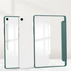 Hurtownia GSM - Husa Bizon Tab Clear Matt Samsung Galaxy Tab S10 FE+ Plus verde închis - BIZ9308 - {ean13} - Hurt
