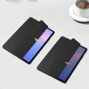 Hurtownia GSM - Carcasă Bizon Tab Clear Matt pentru Samsung Galaxy Tab S10 FE+ Plus neagră - BIZ9309 - {ean13} - Hurt