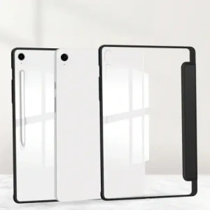 Hurtownia GSM - Carcasă Bizon Tab Clear Matt pentru Samsung Galaxy Tab S10 FE+ Plus neagră - BIZ9309 - {ean13} - Hurt