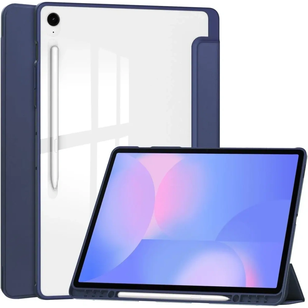 Wholesale Bizon Case Tab Clear Matt Samsung Galaxy Tab S10 FE+ Plus navy blue - BIZ9310 - {ean13} - Hurt