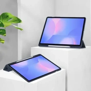 Hurtownia GSM - Bizon Case Tab Átlátszó Matt Samsung Galaxy Tab S10 FE+ Plus sötétkék - BIZ9310 - {ean13} - Hurt