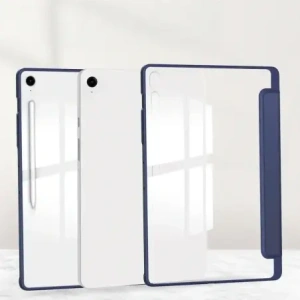 Hurtownia GSM - Bizon Case Tab Átlátszó Matt Samsung Galaxy Tab S10 FE+ Plus sötétkék - BIZ9310 - {ean13} - Hurt
