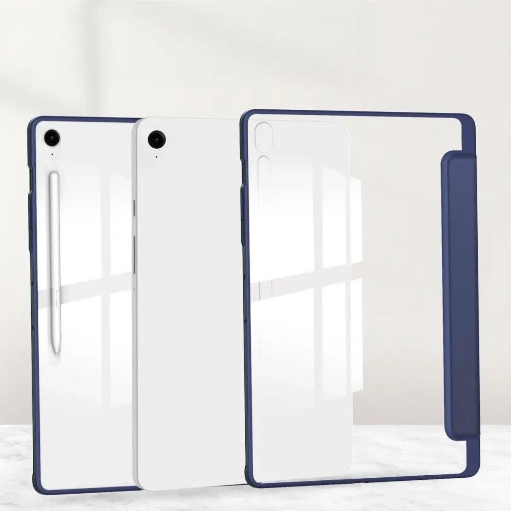 Wholesale Bizon Case Tab Clear Matt Samsung Galaxy Tab S10 FE+ Plus navy blue - BIZ9310 - {ean13} - Hurt
