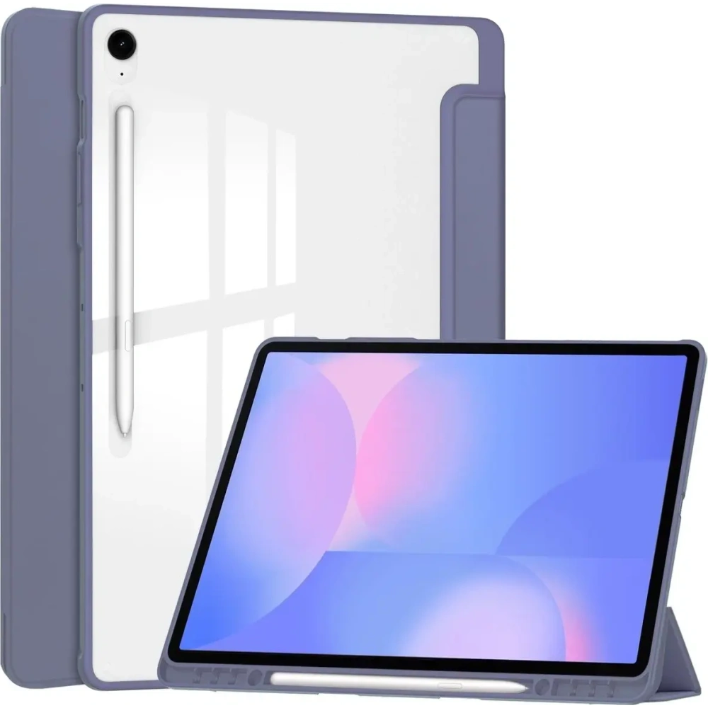 Wholesale Bizon Case Tab Clear Matt Samsung Galaxy Tab S10 FE+ Plus lavender - BIZ9311 - {ean13} - Hurt