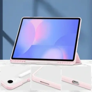 Hurtownia GSM - Bizon Case Tab Átlátszó Matt Samsung Galaxy Tab S10 FE+ Plus rózsaszín - BIZ9312 - {ean13} - Hurt