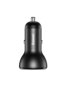 Hurtownia GSM - Autonabíječka Baseus s digitálním displejem, 2x USB, QC3.0, 45W, 5A (šedá) - BSU1532GRY - {ean13} - Hurt