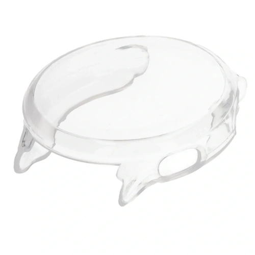 Etui z osłoną ekranu Bizon Case Watch Felipe do Garmin Vivoactive 6 przeźroczyste