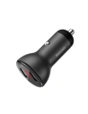 Hurtownia GSM - Încărcător auto Baseus cu display digital, 2x USB, QC3.0, 45W, 5A (gri) - BSU1532GRY - {ean13} - Hurt