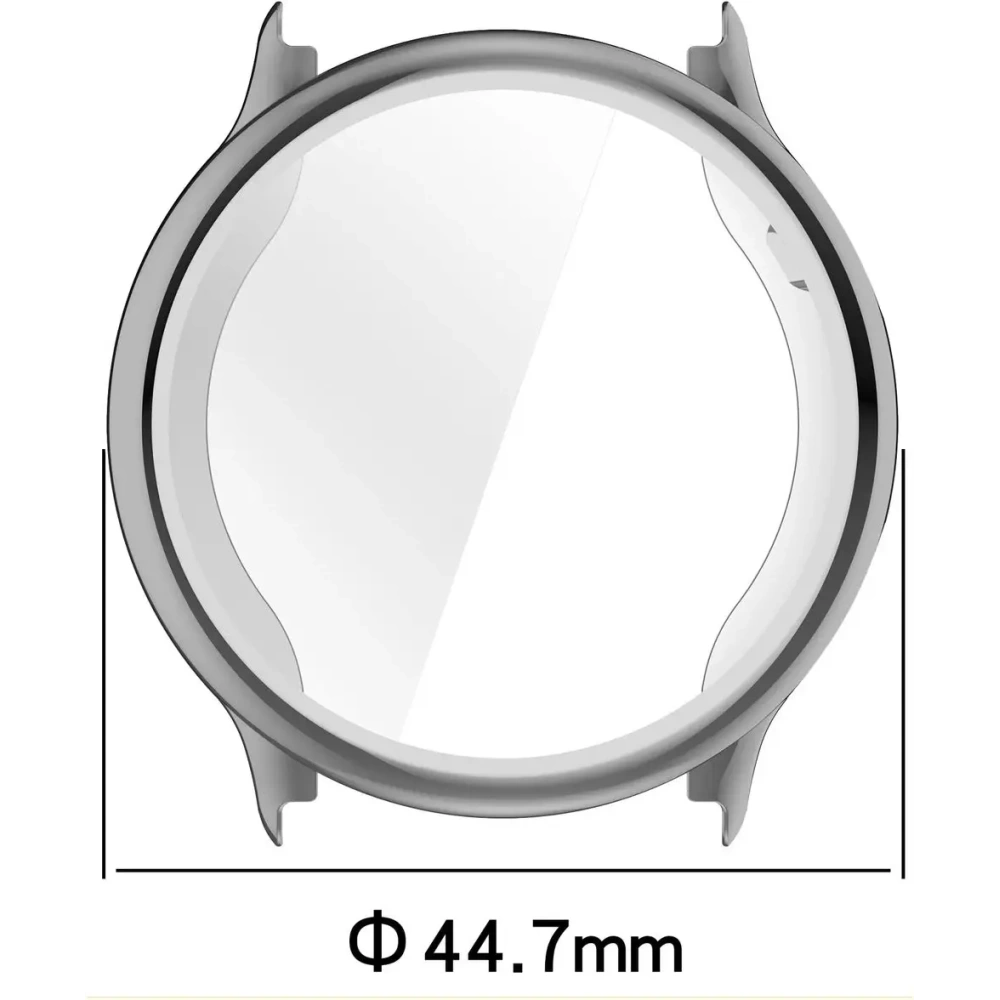 Wholesale Bizon Case Watch Felipe Garmin Vivoactive 6 silver - BIZ9318 - {ean13} - Hurt