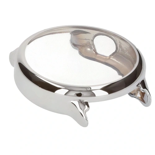 Etui z osłoną ekranu Bizon Case Watch Felipe do Garmin Vivoactive 6 srebrne