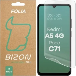 Hurtownia GSM - Bizon Glass Hydrogel Front Xiaomi Redmi A5 4G / POCO C71 4G [2 PACHET] - BIZ9320 - {ean13} - Hurt