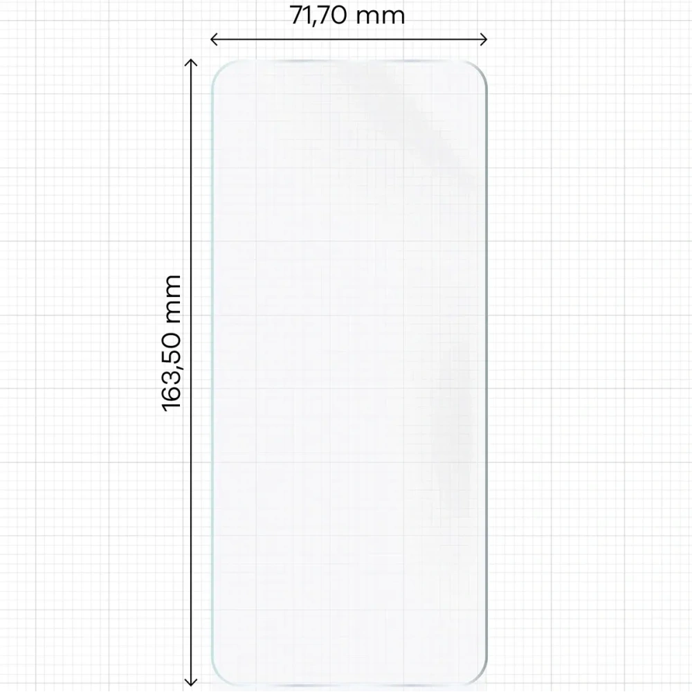 Hurtownia GSM - Bizon Glass Hydrogel Přední Xiaomi Redmi A5 4G / POCO C71 4G [2 BALENÍ] - BIZ9320 - {ean13} - Hurt