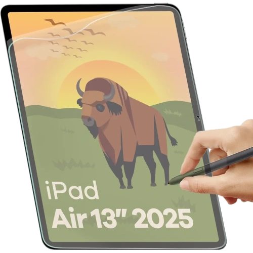 Folia matowa Bizon Glass Tab Film Sun do Apple iPad Air 13" 2024 / 13" 2025 [2 PACK]