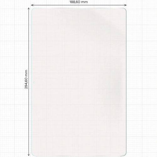 Folia matowa Bizon Glass Tab Film Sun do Samsung Galaxy Tab S10 FE+ Plus [2 PACK]