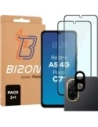 Wholesale Bizon Edge 2 Pack 2x tempered glass + lens protection Xiaomi Redmi A5 4G / POCO C71 4G - BIZ9323 - {ean13} - Hurt