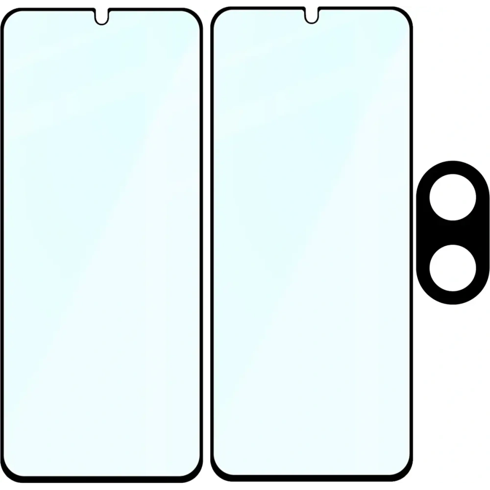 Wholesale Bizon Edge 2 Pack 2x tempered glass + lens protection Xiaomi Redmi A5 4G / POCO C71 4G - BIZ9323 - {ean13} - Hurt