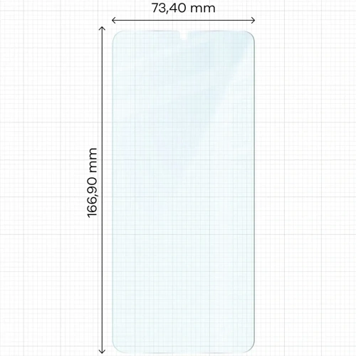 3x szkło na ekran+ szkło na aparat Bizon Glass Clear 2 Pack do Xiaomi Redmi A5 4G / POCO C71 4G