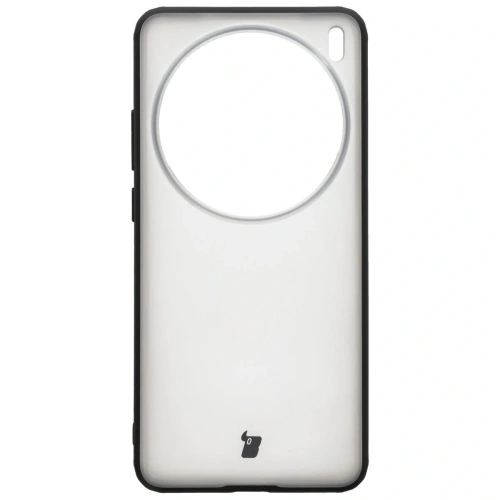Etui Bizon Case Angelo do Vivo X200 Pro przydymione z czarną ramką