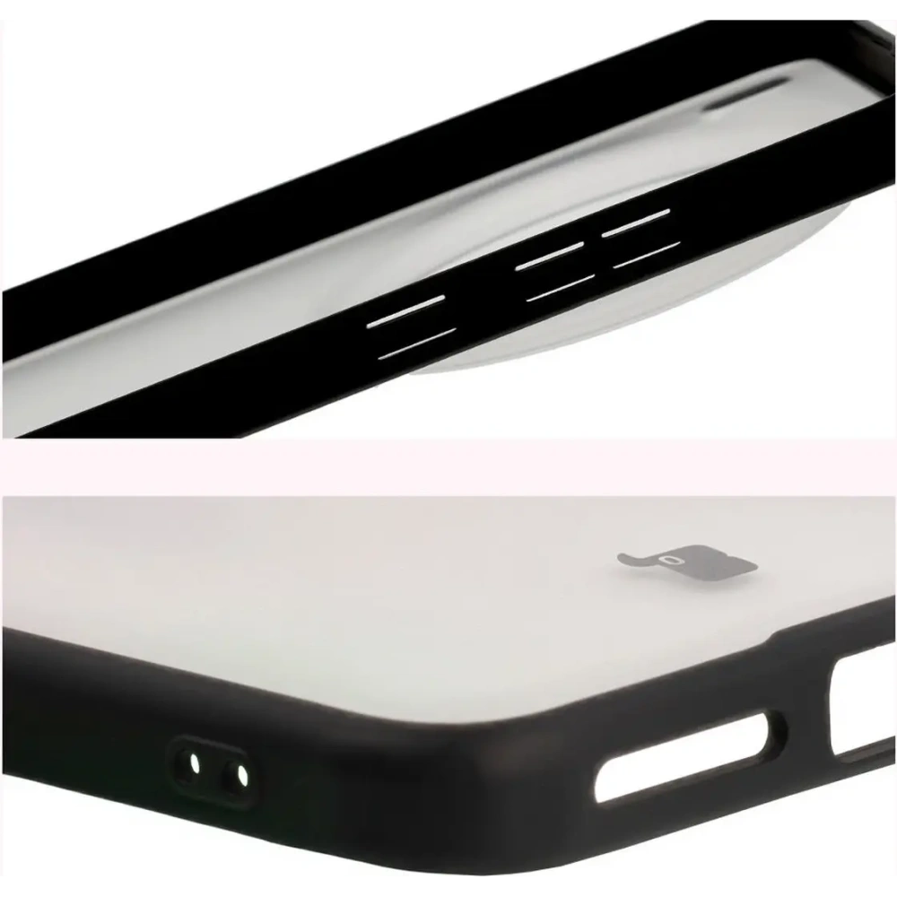 Hurtownia GSM - Etui Bizon Case Angelo do Vivo X200 Pro przydymione z czarną ramką - BIZ9325 - {ean13} - Hurt