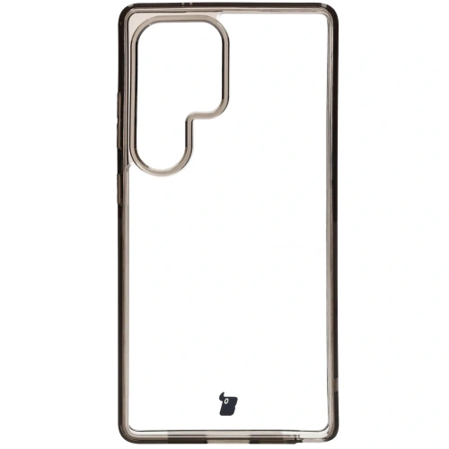 Etui Bizon Case Halo do Samsung Galaxy S25 Ultra przydymione-czarne
