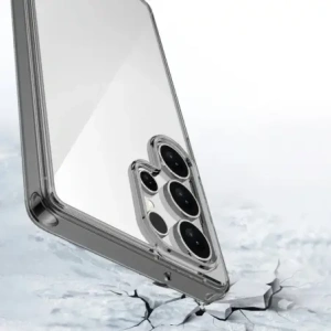 Hurtownia GSM - Bizon Case Halo Samsung Galaxy S25 Ultra füstös fekete - BIZ9327 - {ean13} - Hurt