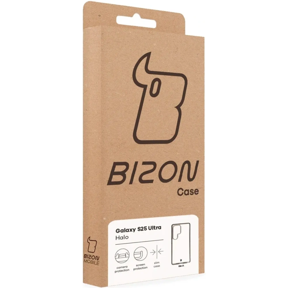 Wholesale Bizon Case Halo Samsung Galaxy S25 Ultra smoky black - BIZ9327 - {ean13} - Hurt
