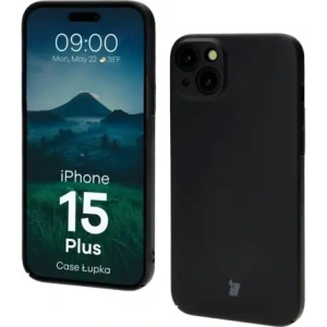 Hurtownia GSM - Bizon Case Lupka Apple iPhone 15 Plus fekete - BIZ9328 - {ean13} - Hurt