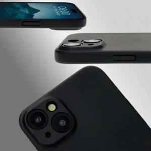 Hurtownia GSM - Husa Bizon Case Lupka pentru Apple iPhone 15 Plus neagră - BIZ9328 - {ean13} - Hurt