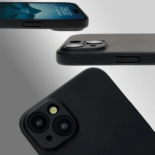 Etui Bizon Case Łupka do Apple iPhone 15 Plus czarne