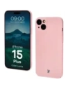 Etui Bizon Case Łupka do Apple iPhone 15 Plus różowe
