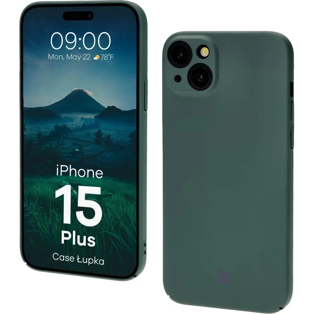 Hurtownia GSM - Bizon Case Lupka Apple iPhone 15 Plus zöld - BIZ9330 - {ean13} - Hurt