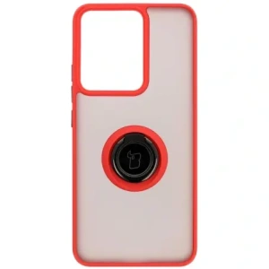 Hurtownia GSM - Bizon Case Hybrid Ring Realme 14 5G / 14T 5G kouřový s červeným rámem - BIZ9331 - {ean13} - Hurt