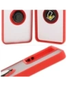 Hurtownia GSM - Bizon Case Hybrid Gyűrű Realme 14 5G / 14T 5G füstös piros kerettel - BIZ9331 - {ean13} - Hurt
