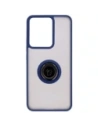 Wholesale Bizon Case Hybrid Ring Realme 14 5G / 14T 5G smoky with a navy blue frame - BIZ9332 - {ean13} - Hurt