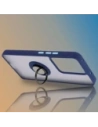 Hurtownia GSM - Bizon Case Hybrid Gyűrű Realme 14 5G / 14T 5G füstös színben, tengerészkék kerettel - BIZ9332 - {ean13} - Hurt