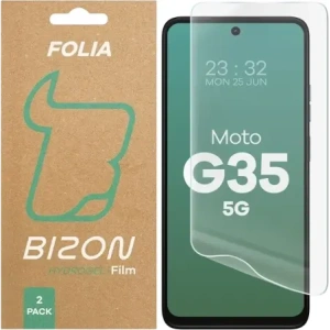 Wholesale Bizon Glass Hydrogel Front Motorola Moto G35 5G [2 PACK] - BIZ9333 - {ean13} - Hurt
