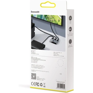 Hurtownia GSM - Două direcții distribuitor / splitter HDMI Baseus Matrix, 2x1 / 1x2, 4K - BSU1533 - {ean13} - Hurt