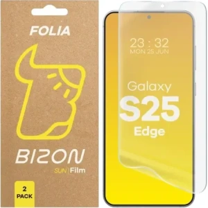 Hurtownia GSM - Film de protecție din sticlă Bizon pentru soare Samsung Galaxy S25 Edge [2 PACHET] - BIZ9336 - {ean13} - Hurt