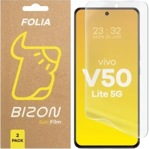 Hurtownia GSM - Bizon Üvegfólia Sun Vivo V50 Lite 5G [2 CSOMAG] - BIZ9337 - {ean13} - Hurt