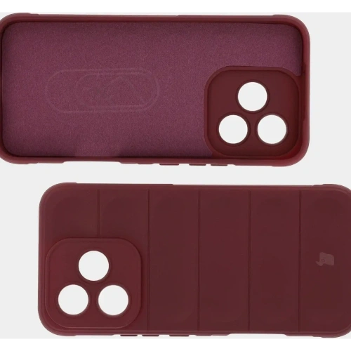 Pancerne etui Bizon Case Tur do Honor 400 Lite 5G burgundowe