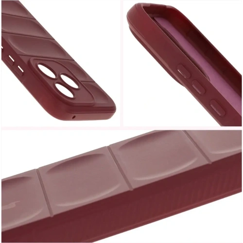 Pancerne etui Bizon Case Tur do Honor 400 Lite 5G burgundowe