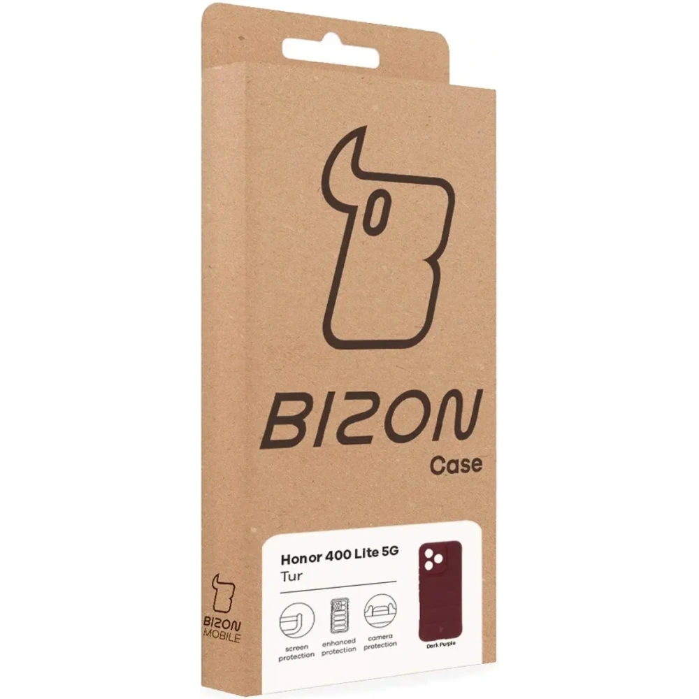Wholesale Bizon Case Tur Honor 400 Lite 5G burgundy - BIZ9339 - {ean13} - Hurt