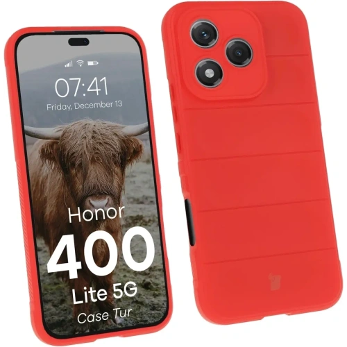 Pancerne etui Bizon Case Tur do Honor 400 Lite 5G czerwone